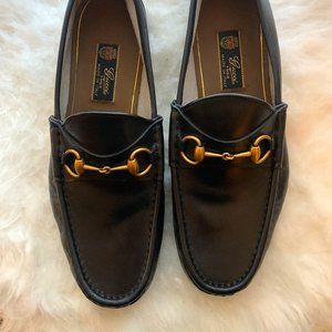 Gucci Men's 1953 Horsebit Loafer Black Leather